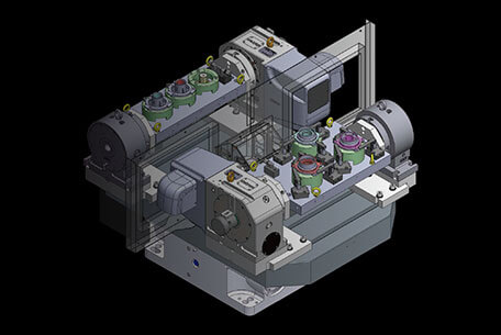 High-Efficiency Worktable with Automatic Exchange Mechanism